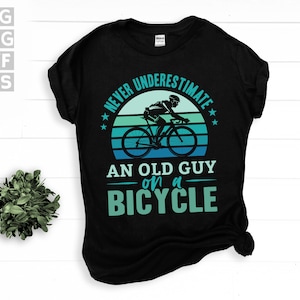 SVG, Png, Dxf, Eps - Lustiger alter Kerl Radfahren, Fahrrad, Papa, Opa, Großvater, Radsport, Radfahrer, Mountainbike, Fahrradfahrer, sofortige digitale Downloads