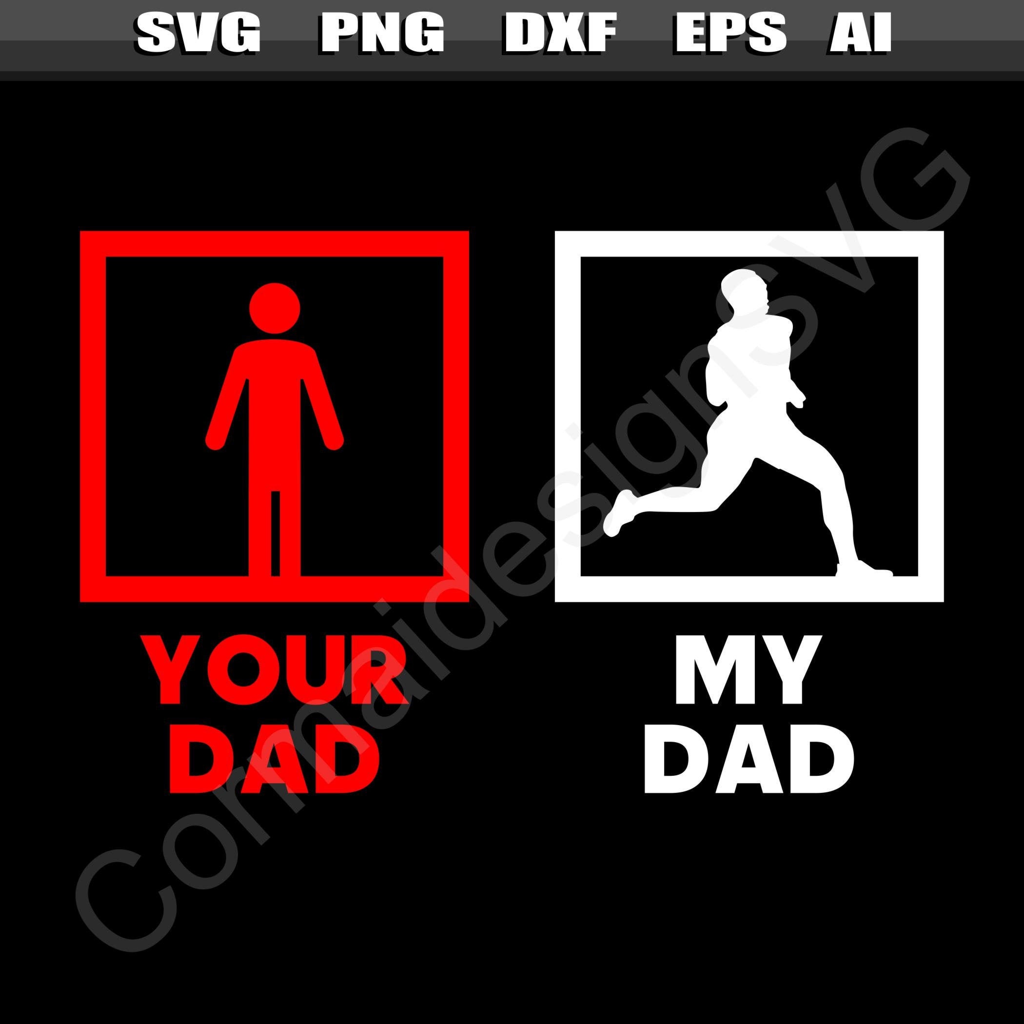 Funny Dad Track and Field svg Track & Field svg Dad Running Etsy