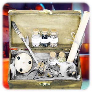 Protection Spell Kit Box • Witchcraft, Wicca, Pagan Ritual Gifts • Witchy Mag Tools • Wiccan Spell Kit for Protection • 2025 Trending Gift