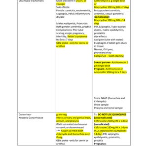 Antibiotics and Std's Antibiotic Review - 6 Pages - Etsy