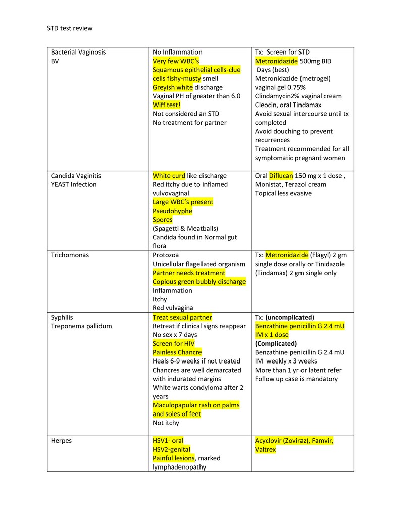Antibiotics and Std's Antibiotic Review - 6 Pages - Etsy