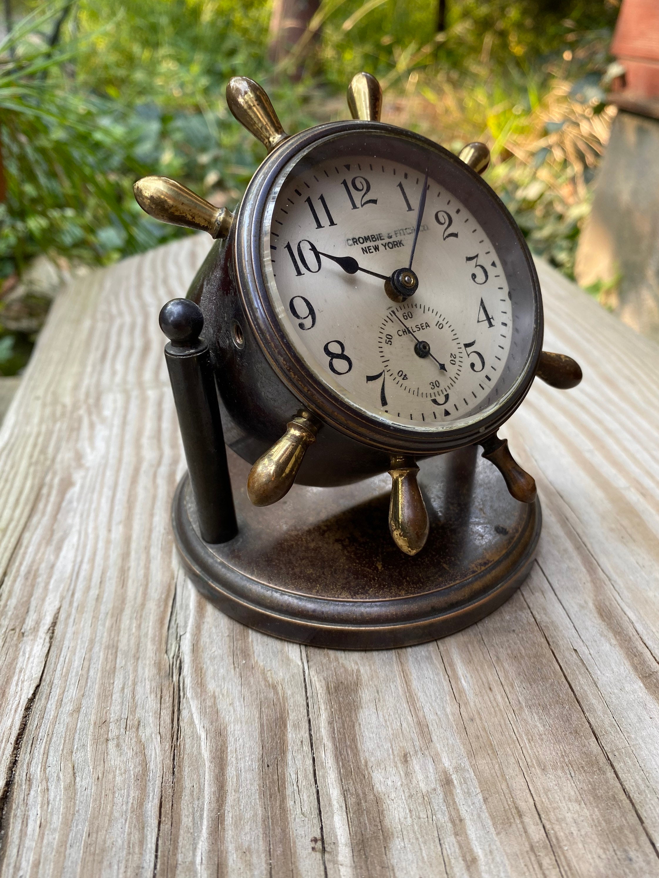 Metal nautical brass clocks, Technique : Polished at Best Price in