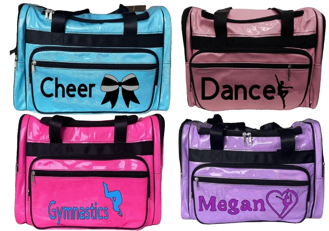 PERSONALIZED Duffle Bag Dance Ice Skating Gymnastics Ballet Cheer