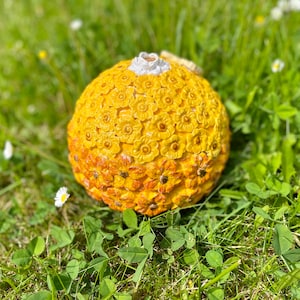 Flower ball ceramic ball decorative ball garden ball | Etsy