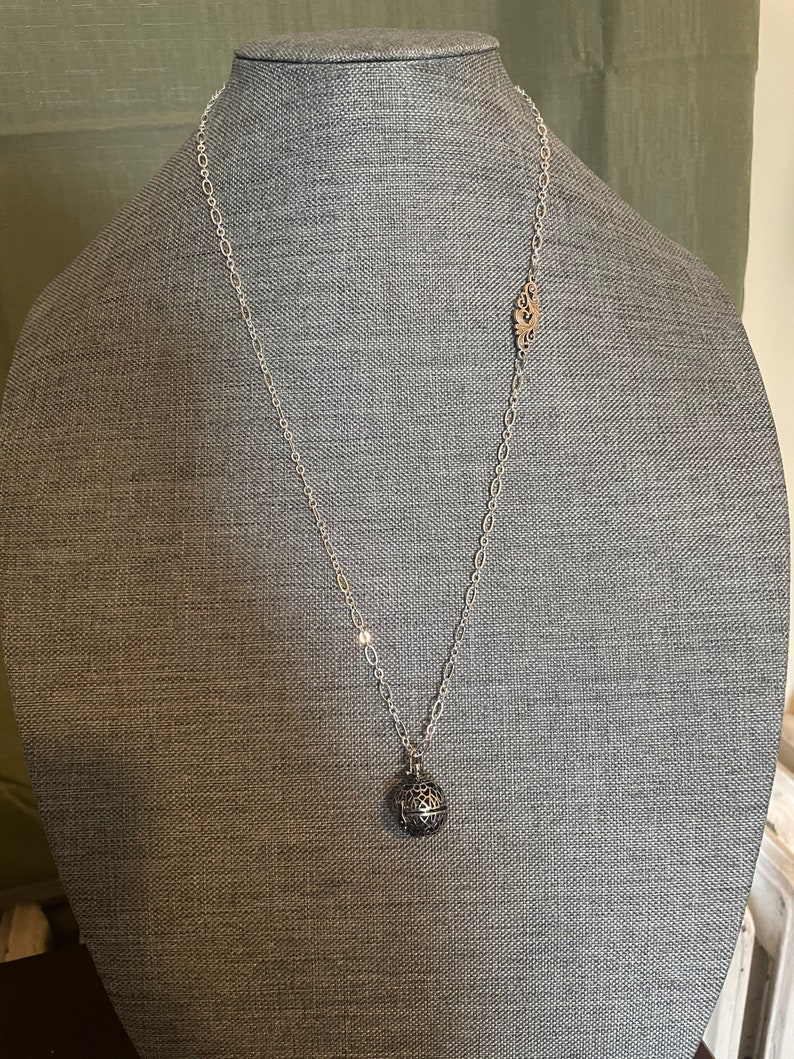 Rosemarys Baby Necklace Cage Locket Pendant Necklace Tannis Etsy