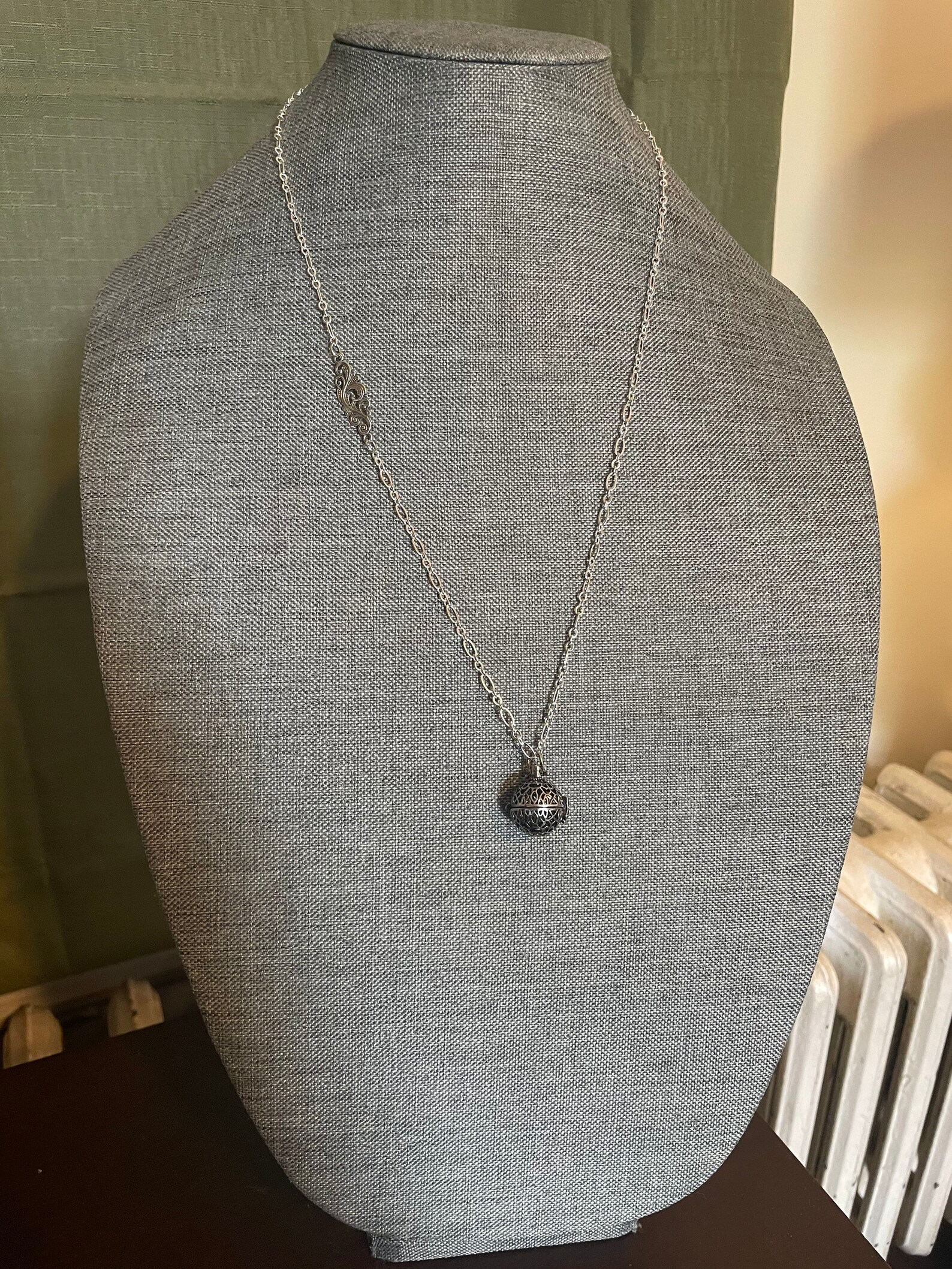 Rosemarys Baby Necklace Cage Locket Pendant Necklace Tannis Etsy