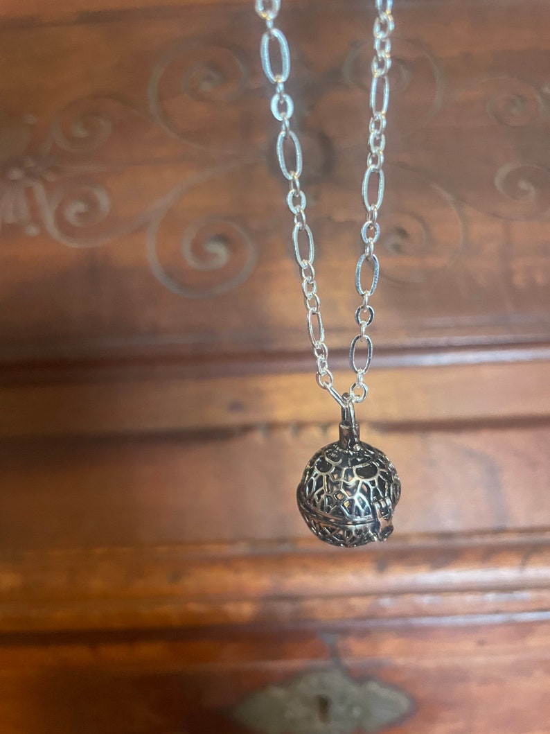 Rosemarys Baby Necklace Cage Locket Pendant Necklace Tannis Etsy
