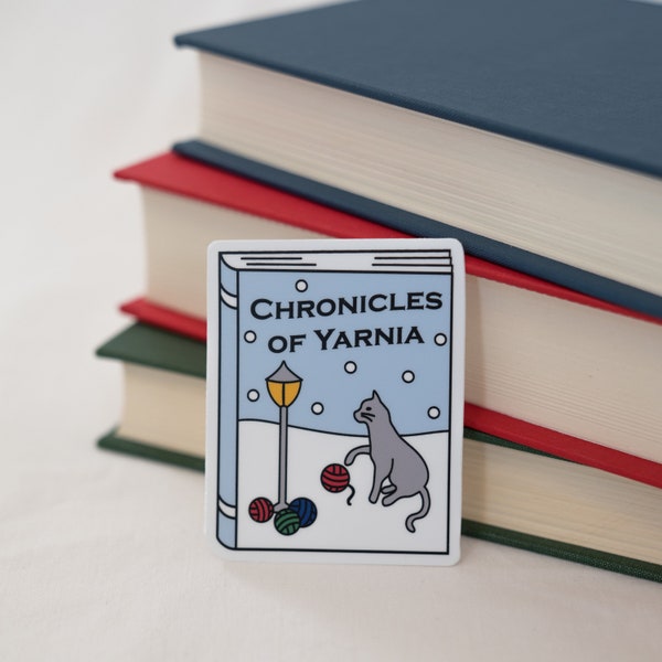 Chronicles of Yarnia Sticker | Chronicles of Narnia Sticker | Vinyl Decal | Vinyl Sticker | Water Bottle Sticker | Laptop Sticker