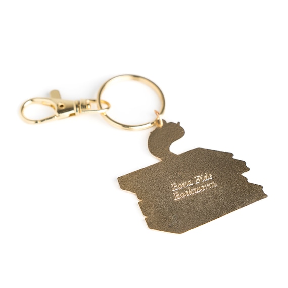 Bookworm Key Chain
