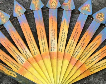 One-of-a-Kind Artist Book: Poetic Text, Self-Compassion Gift