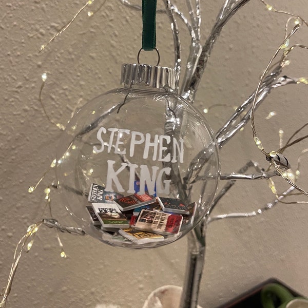 Stephan King Book Ornament