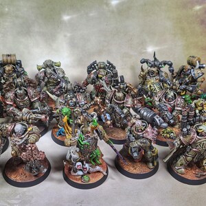 Kill Team Plague Marine Death Guard, Commission Painting