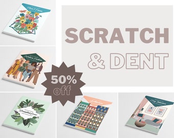 SCRATCH & DENT Adult Coloring Books | Adult Coloring Activity Book | Quarantine self isolation activity | Boredom buster | 50% off discount