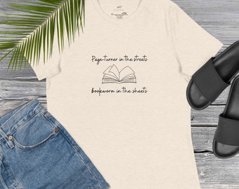 Page Turner- Women's Relaxed T-Shirt