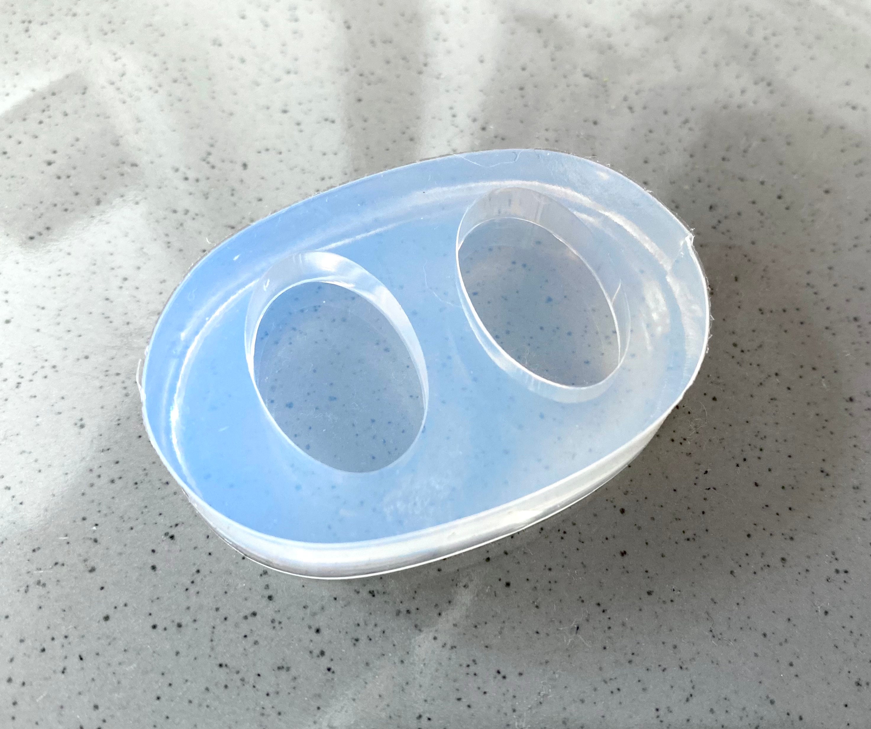 Transparent Silicone Mold for Two Flat Oval Shapes (20x14x5mm) - Etsy
