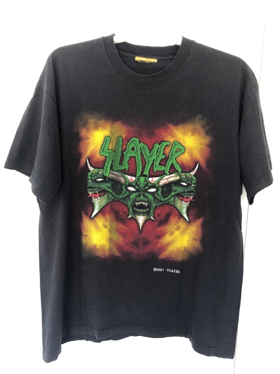 SLAYER 2001 Original Vintage Shirt