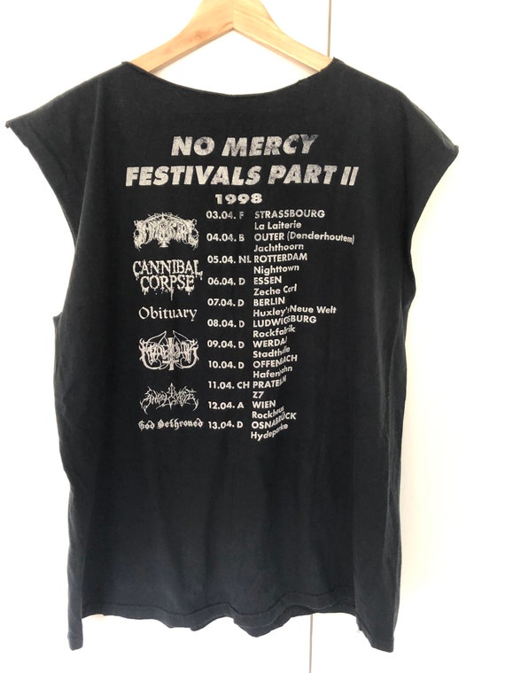 1998 NO MERCY FESTIVAL Vintage Rare Tanktop Marduk
