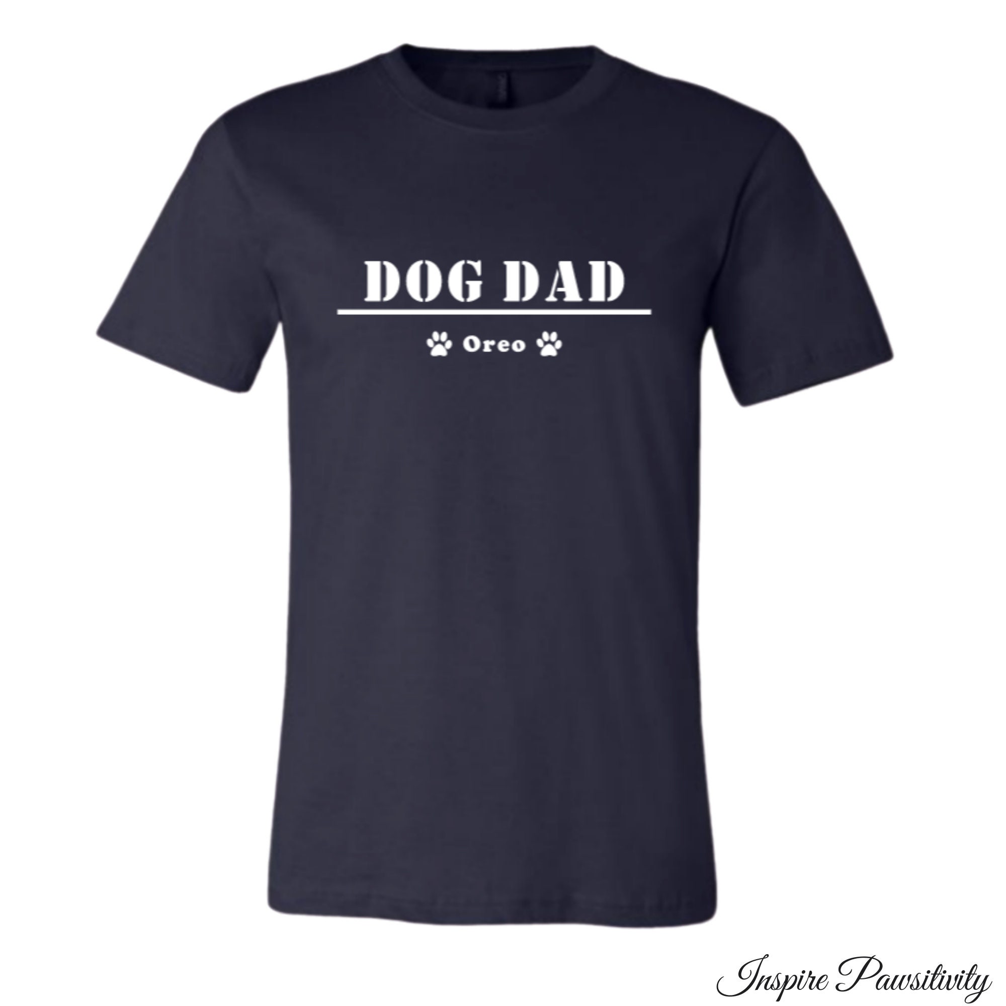 Personalized Dog Dad Shirt Dog Dad Gift Father's Day Etsy UK