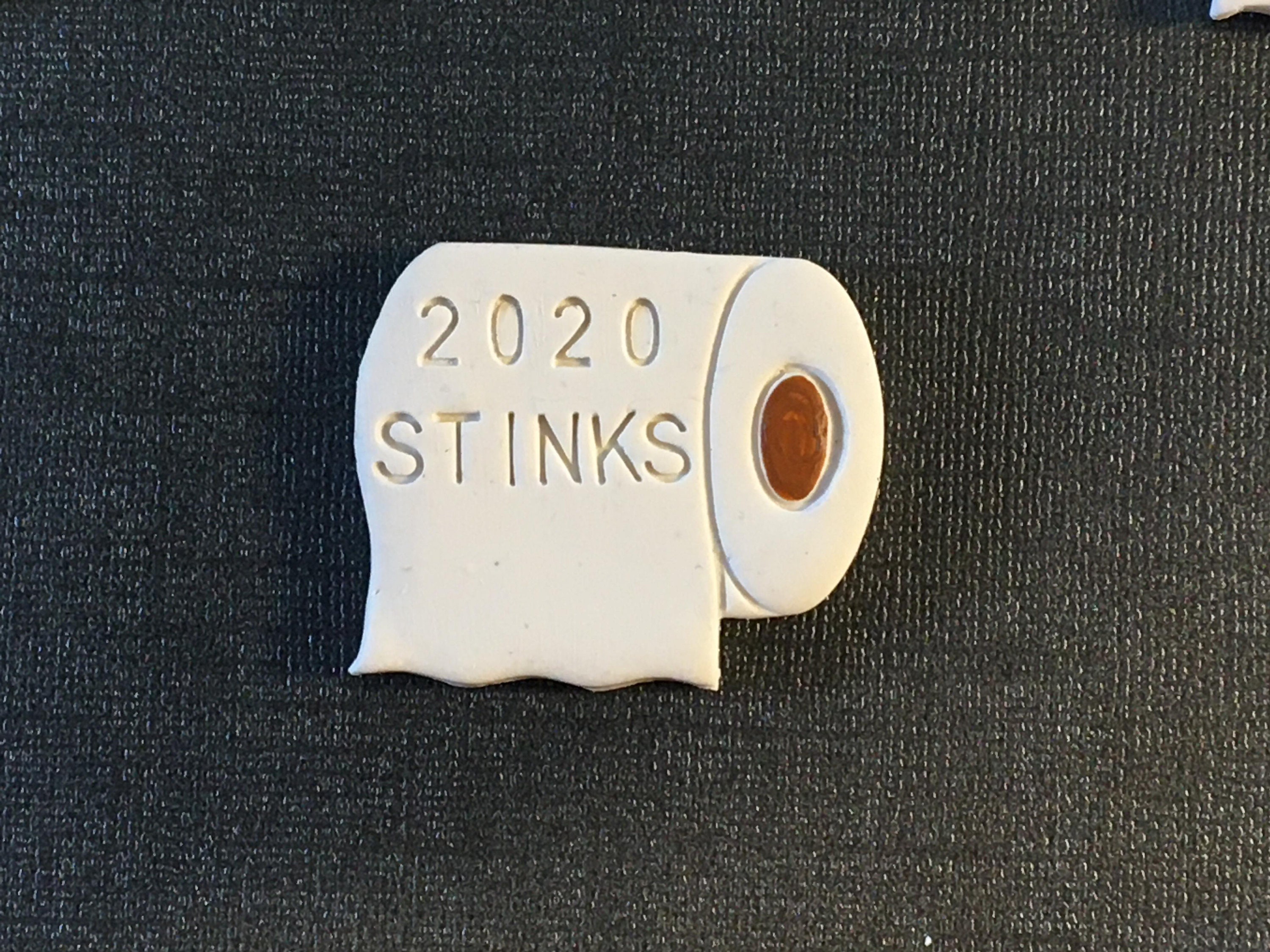 Personalized Toilet Paper Roll Magnet Small | Etsy