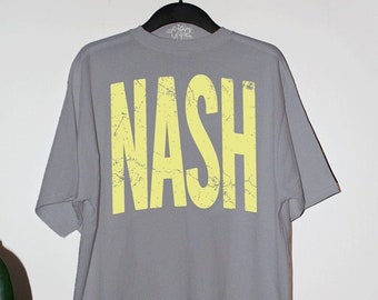 Customized Nashville Predators Shirt - Fan Tee - Any Name Any Number -  Tennessee TriStar - Catfish - NHL - Smashville - Nashville Hockey