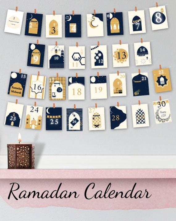 Ramadan Calendar,ramadan Good Deeds,ramadan Countdown Calendar,printable, , Ramadan  Advent, Ramadan Corner, Muslim Kids -  Canada