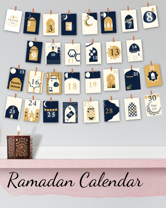 Ramadan Kalender  Ramadan decoration, Activités de ramadan, Idées