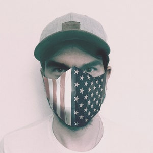 Stars and Stripes | Paper mask | DIY | Instant download