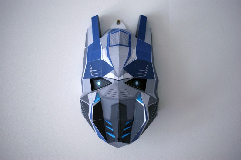 Paper Mask / DIY / PDF/ Instant Download/ Optimus Prime | Etsy