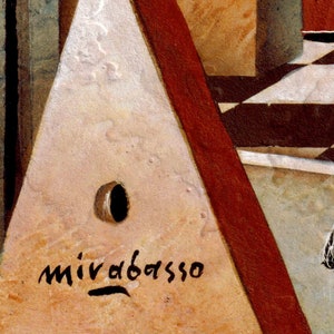 Peinture 19x19 cm huile et acrylique sur bois de Carlo Mirabasso image 2
