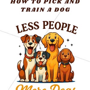 How to Pick and Train a Dog