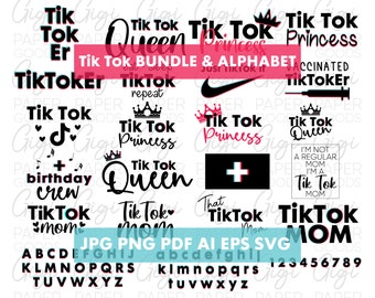 Download Tik Tok Princess Etsy