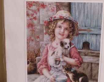 Cross stitch kit "Best of Friends" "Cei mai buni prieteni" by Luca-S