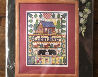 Kit punto croce "Cabin Fever" di Design Works #9407