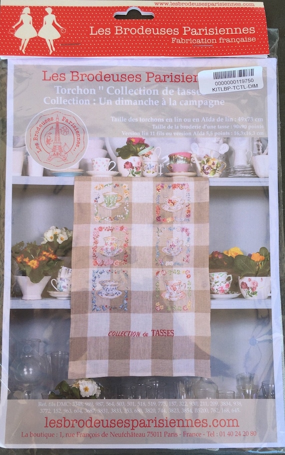 Les Brodeuses Parisiennes キット　布・チャームつき