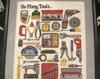 Kit punto croce "So Many Tools" di Design Works #9437