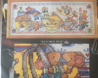 Cross stitch kit &quot;Kitchen Fun&quot; by Design Works #9427