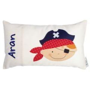 Personalized cushion &quot;Pirate Boy&quot;
