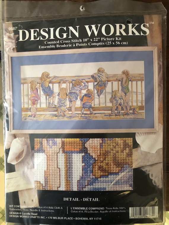 Design Works Crafts Kreuzstich-Set – Komplettset Für 35,6x35,6 Cm Stickprojekt