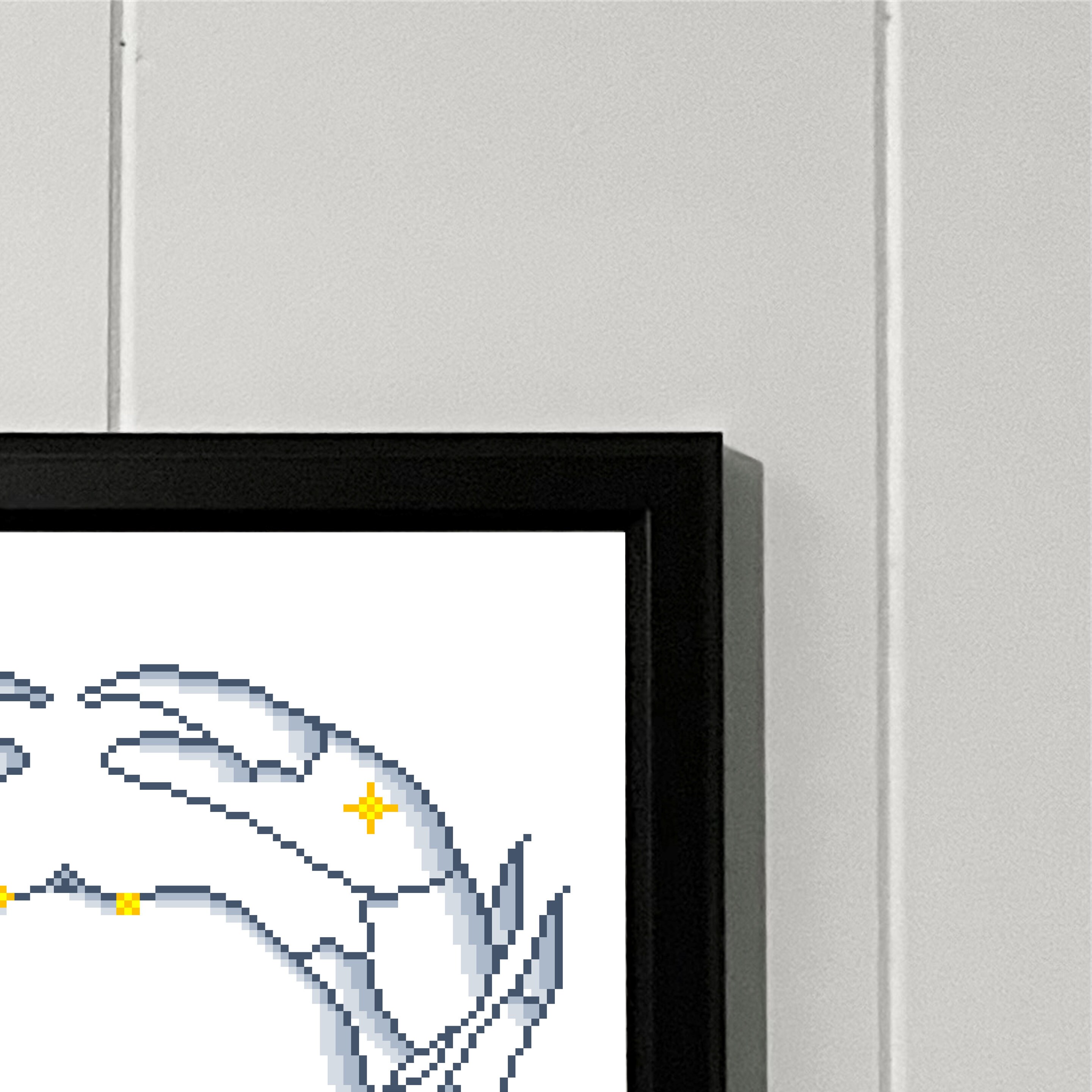 Zodiac Cancer Pixelart - Etsy