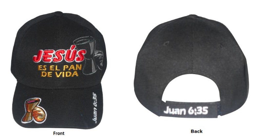 Jesus Es El Pan De Vida... Christian Baseball Cap in Spanish
