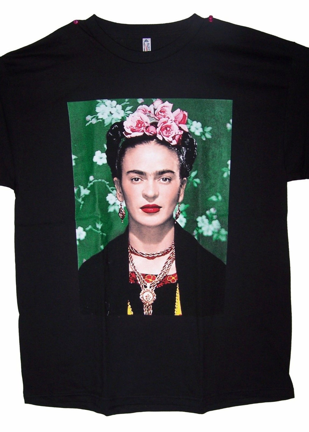 Frida Kahlo Mexican T-shirt US Screen Printed Cotton Men's Sizes Uni ...