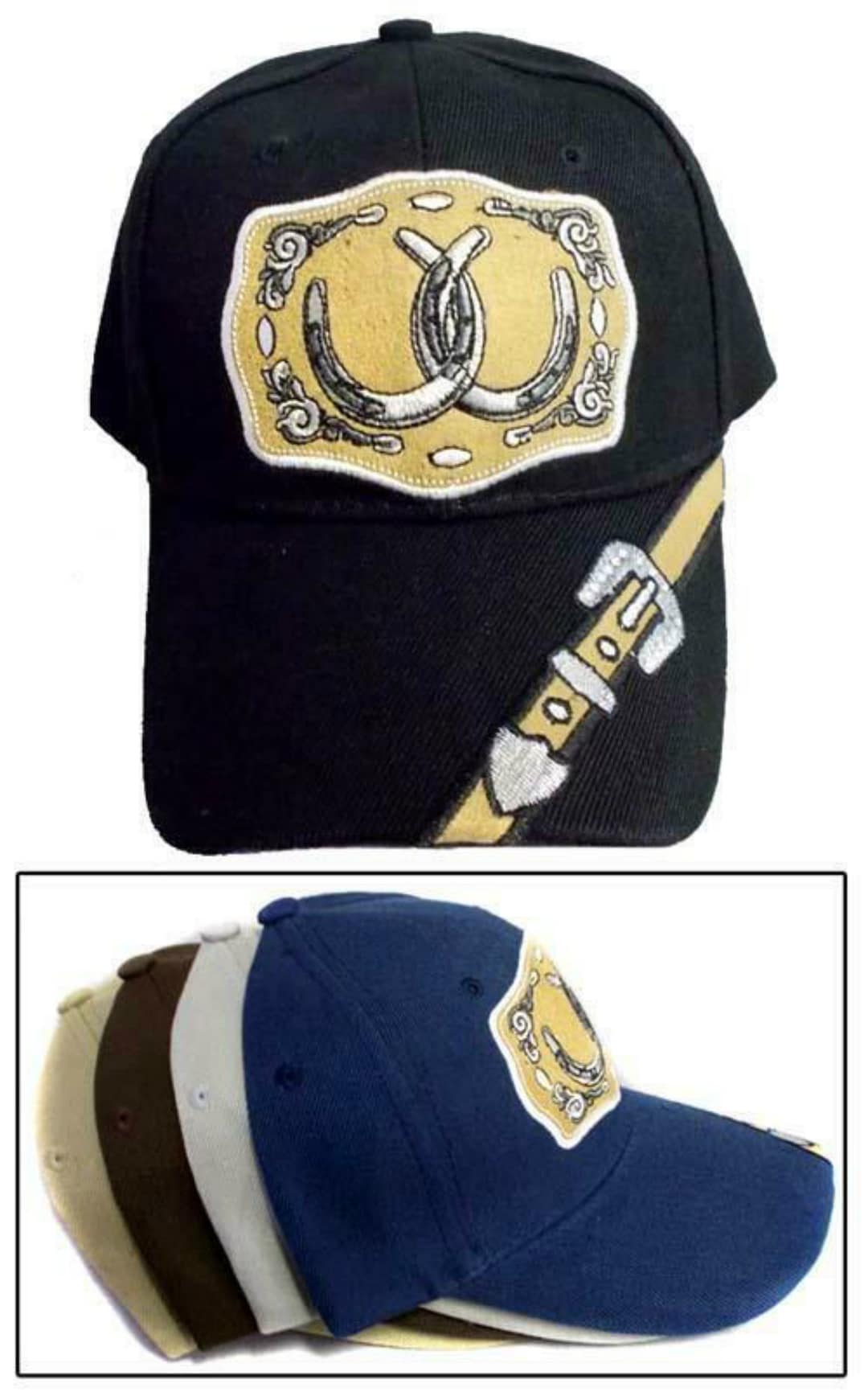 Rodeo Cow Boy Western Baseball Caps Hats Embroidered Uni-sex Style FREE ...