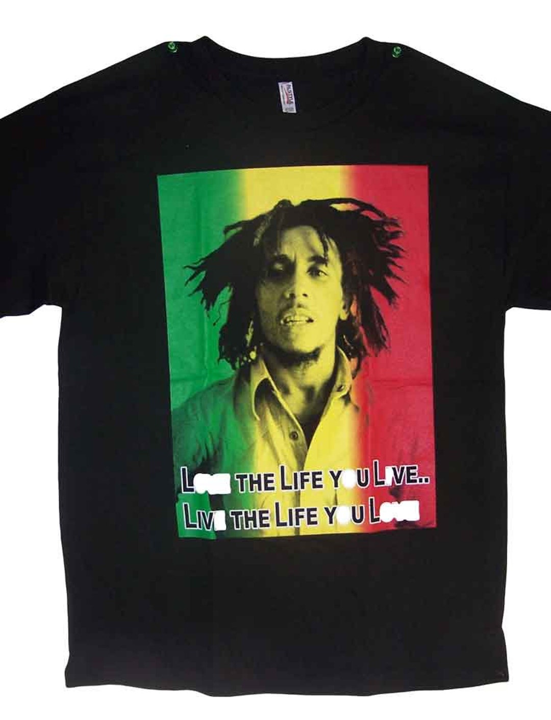 invadere historie Modtager Reggae Rasta T-shirt Bob Marley T-shirt US Screen Printed - Etsy