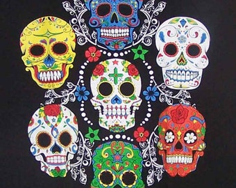 Día  De Las Brujas Day of the Dead T-Shirts Mexican T-Shirts -  Men's Sizes  - Uni-Sex Style  *FREE  USA  Shipping*  (MxTs110)