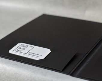 hardcover document folder