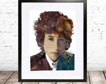 Dylan - Art Print - Bob Dylan Portrait