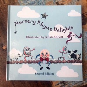 Illustrated Children&#39;s Book - Nursery Rhyme Delights - Educational & Playful