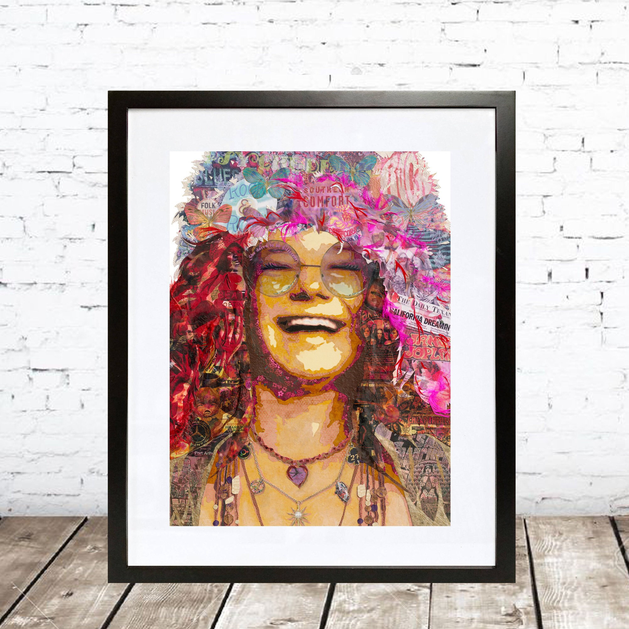 Janis joplin art - Etsy 日本