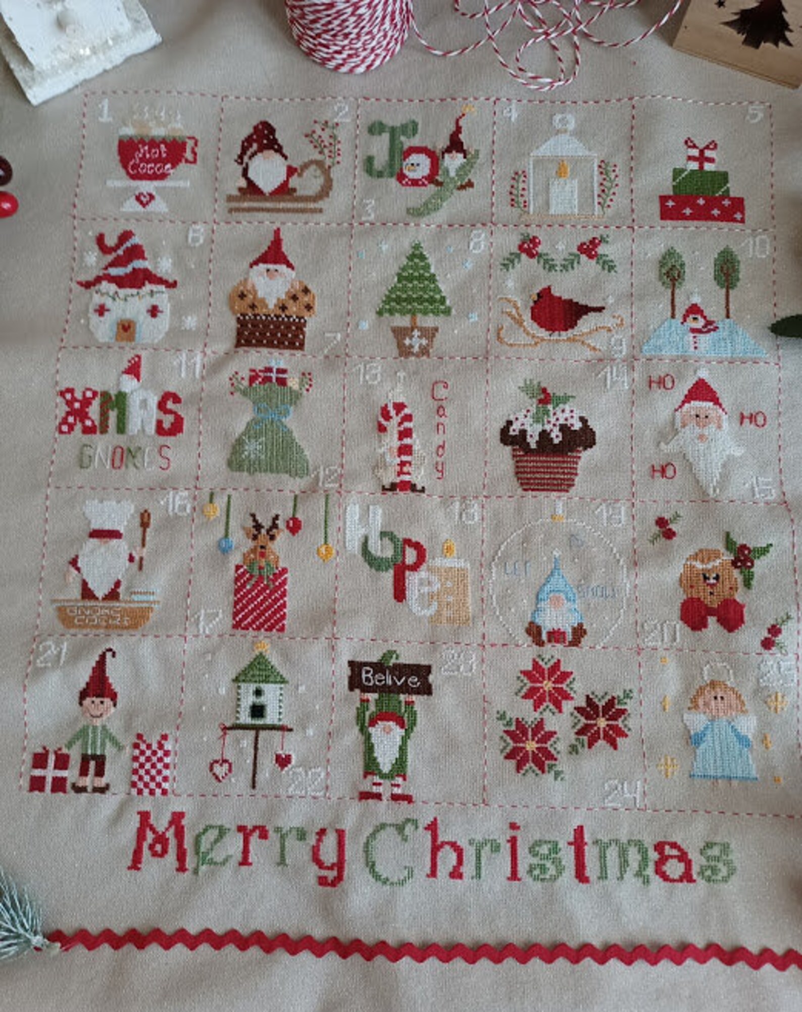 CHRISTMAS CALENDAR Etsy
