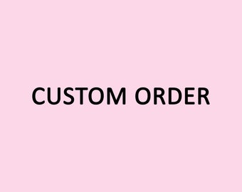 Custom Order Charge Add On